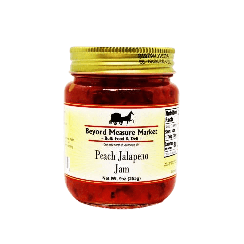Peach Jalapeno Jam Beyond Measure Market