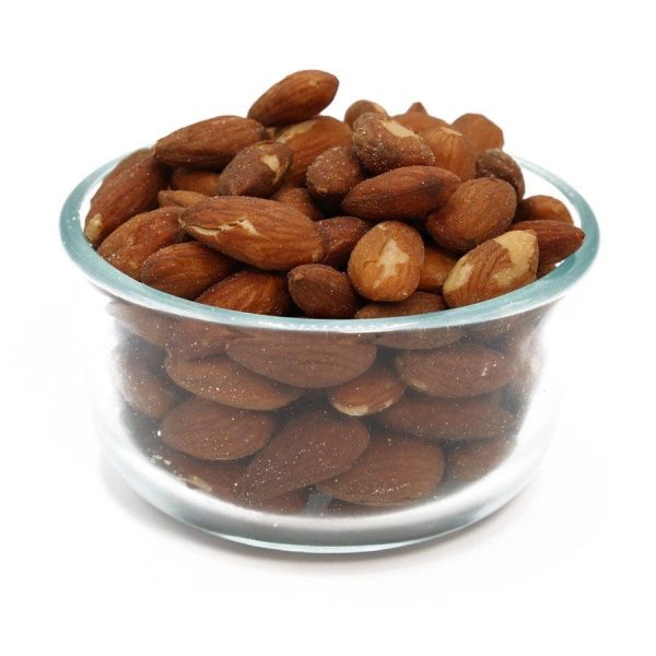 Almonds – Whole, Roasted, Salted (1 lb)