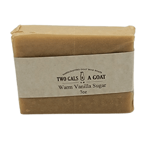 Two Gals and a Goat Soap - Warm Vanilla Sugar