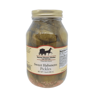 Pickles - Sweet Habanero (1 Quart)