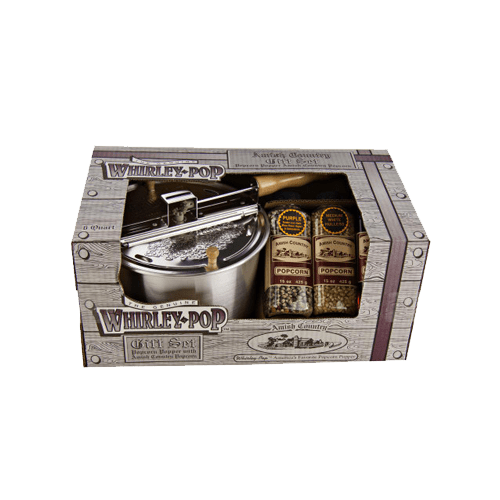 Popcorn Popper – Gift Set with Variety Popcorn